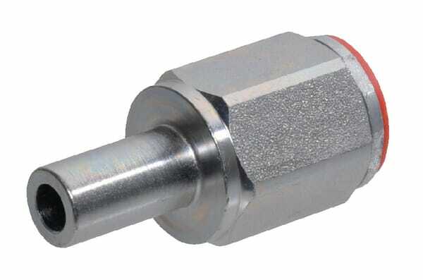 Pièces agricoles - Hydraulique - Adaptateur WEO Ø13mm-WEO 3/8"-12L