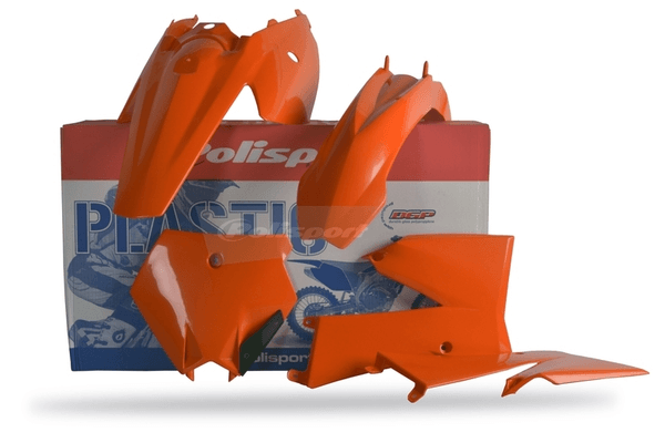 Pièces Quad & Motos - Plastiques - Kit plastique POLISPORT couleur origine (06-10) KTM SX85