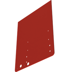 Pièces agricoles - Pièce divers - Support d'eclairage -peint-