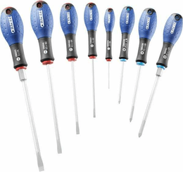 Outils - Outils divers - Jeu de 8 tournevis fente / PZ