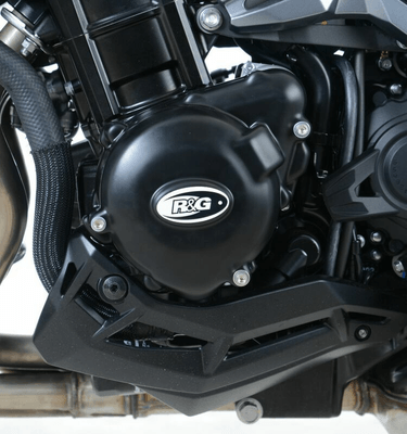Pièces Quad & Motos - Equipement véhicule - Couvre-carter gauche R&G RACING noir Kawasaki Z900
