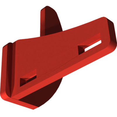 Pièces agricoles - Pièce divers - support droit soudé -peint-