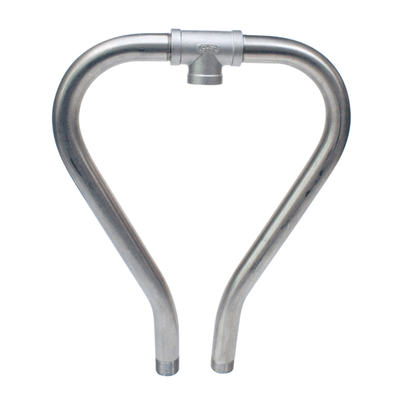 Materiels - Pièce matériel d'élevage - KIT 2 TUBES INOX 3/4"COUDES F30/F60