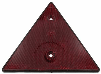 Pièces agricoles - Eclairage - Catadioptre triangle rouge à visser