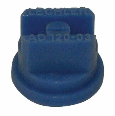 Pièces agricoles - Pièce Pulvérisateur - Buse à jet plat AD 120° 03 bleu plastique Lechler