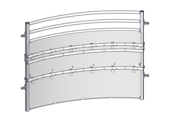 Materiels - Accessoires 100Kg-200Kg - BARRIERE -A2- CINTREE DE CORRAL HORAIRE COMPLETE V2