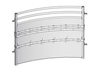Materiels - Accessoires 100Kg-200Kg - BARRIERE -A2- CINTREE DE CORRAL HORAIRE COMPLETE V2