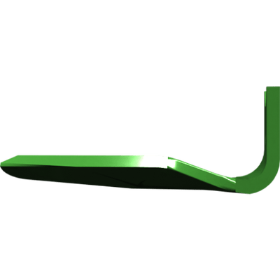 Pièces agricoles - Pièce d'usure Herse Rotative - Dent Quick-Fit droite 15mm