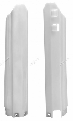Pièces Quad & Motos - Plastiques - Protections de fourche RACETECH - blanc