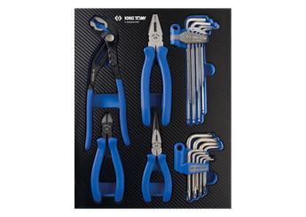 Outils - Outils divers - Module mousse + PP 22 pièces pinces et clés mâles