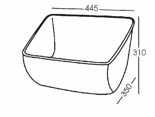 Pièces agricoles - Cloture,Jardin & Sylviculture - Auge large à fixer 12L