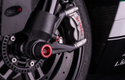 Protection de fourche et bras oscillant (axe de roue) LIGHTECH rouge