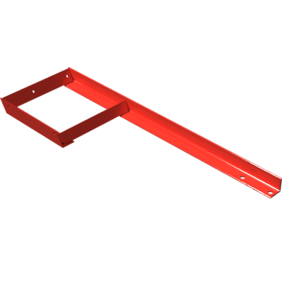 Pièces agricoles - Pièce divers - panneau de support arrière rh -peint-