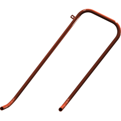 Pièces agricoles - Pièce divers - garde-corps soudé au droit -peint-