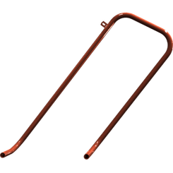 Pièces agricoles - Pièce divers - garde-corps soudé au droit -peint-