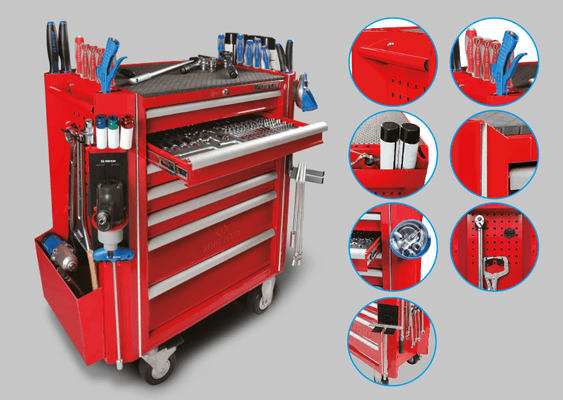 Outils - Outils divers - Support latéral perforé pour servante - 5 pièces