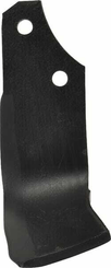 Pièces agricoles - Machines - Lame de rotovator D 230x135x90mm 10mm d'épaisseur pour Maschio