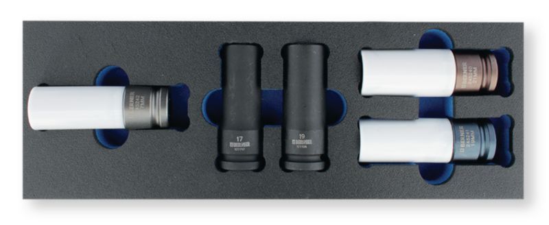 Outils - Outils divers - MOUSSE SET D.IMPACT 1/2"5P