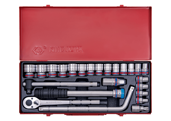 Outils - Outils divers - Coffret de douilles 1/2" 24 pièces SAE