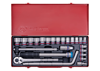 Outils - Outils divers - Coffret de douilles 1/2" 24 pièces SAE