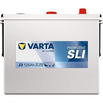 Pièces agricoles - Eclairage - Battery 12V 125Ah 950A J3 VARTA Promotive SLI