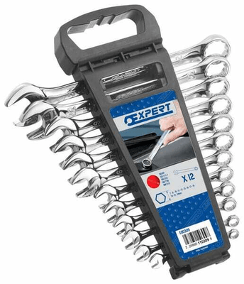 Outils - Outils divers - Jeu de 12 clés mixtes sur rack