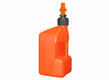 Bidon d'essence TUFF JUG 20L orange translucide/bouchon orange - bouchon remplissage rapide