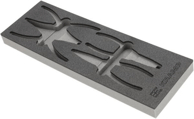 Outils - Outils divers - Insert en mousse pour pince à circlips, jeu de 4 pièces