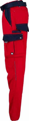 Vêtements et protections - Vêtement  - Pantalon travail rouge-bleu L