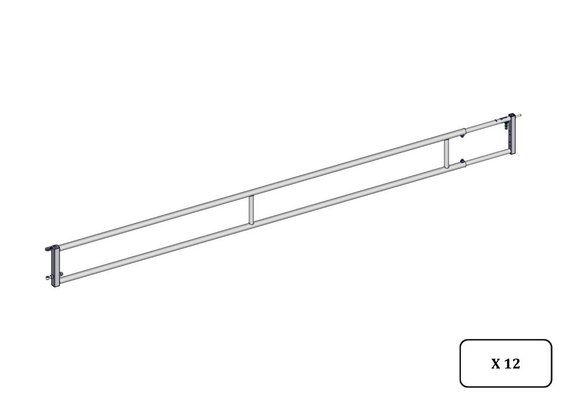 Materiels - Cage de contention - PACK DE 12 PORTE AUTOLOCK EX2 DE 5/6M