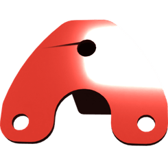 Pièces agricoles - Pièce divers - support soudé -peint