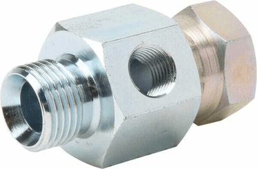 Pièces agricoles - Hydraulique - Adaptateur M/W 1/2"+raccord 1/4"BSP