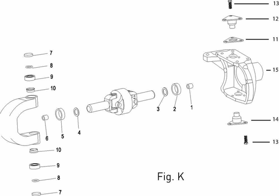 Pièces agricoles - Tracteur pièce adaptable - Rondelle cale