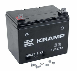 Pièces agricoles - Eclairage - Batterie 12V 32Ah Kramp