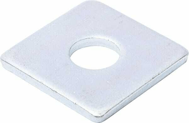 Pièces agricoles - Fasteners - Rondelle carrée M16x50x5mm, Acier zingué DIN 436 Kramp