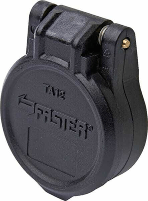 Pièces agricoles - Hydraulique - Couvercle noir femelle NV 1/2