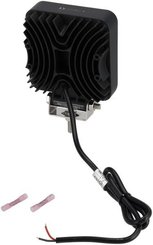 Pièces agricoles - Eclairage - Phare de travail LED, 24W, 2000lm, carrée, blanche, 107x52x136mm, spot, Kramp (boîte de 10 pièces)