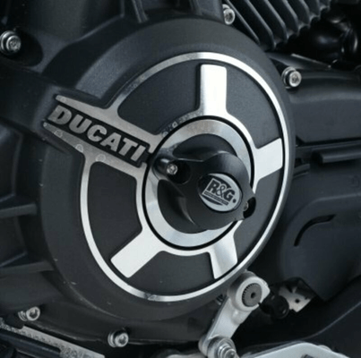 Pièces Quad & Motos - Equipement véhicule - Slider moteur gauche R&G RACING alu Ducati Flat Track Pro