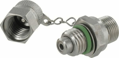 Pièces agricoles - Hydraulique - Point de mesure 3/8 WD RVS