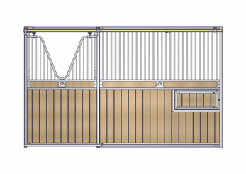 Accessoires et options matériel  - Matériel d'élevage - autre - FACADE SULLY COL DE CYGNE RESINE L.4M