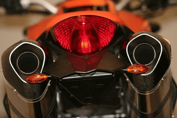 Pièces Quad & Motos - Equipement véhicule - SUPPORT DE PLAQUE R&G RACING POUR SUPERDUKE 990