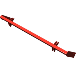 Pièces agricoles - Pièce divers - Cadre cracker 3.00m -peint-