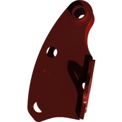 Pièces agricoles - Pièce divers - bride d’accouplement soudée -peinte-