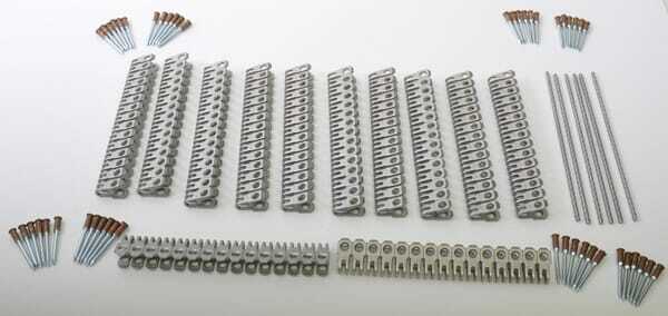Pièces agricoles - Fenaison & élevage - Agrafes Alligator® ARJ7/175-6STS (x4)