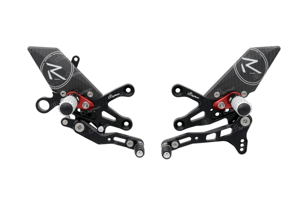Pièces Quad & Motos - Pièces communes - Commandes reculées réglables LIGHTECH Racing - sélection inversée