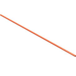 Pièces agricoles - Pièce divers - tube carré f. herse 3496mm -peint-