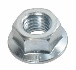 Pièces agricoles - Fasteners - Écrou hexagonal à embase crantée M14 cl.8