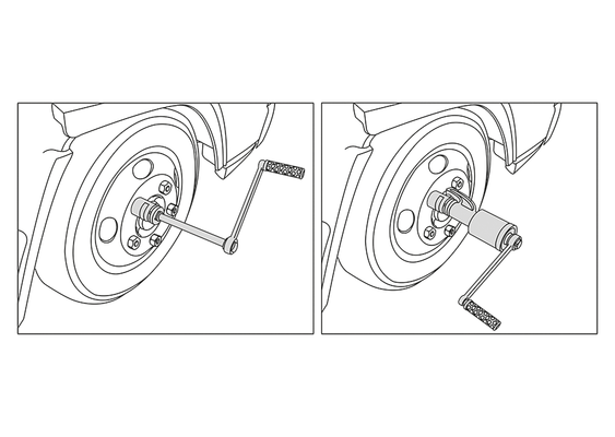 Outils - Outils divers - Débloqueur de roues 1:47