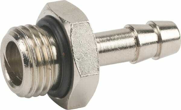 Pièces agricoles - Pièce pneumatique - Embout de tuyau 7 mm x 1/4"