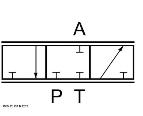Pièces agricoles - Hydraulique - Tiroir 40 L/M 157-B-7202